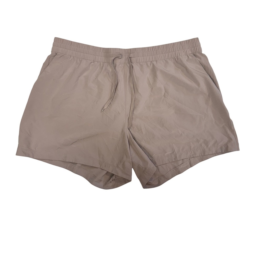 Patagonia Fleetwith Shorts Womens XL Tan Khaki Hiking Active 5 Inch